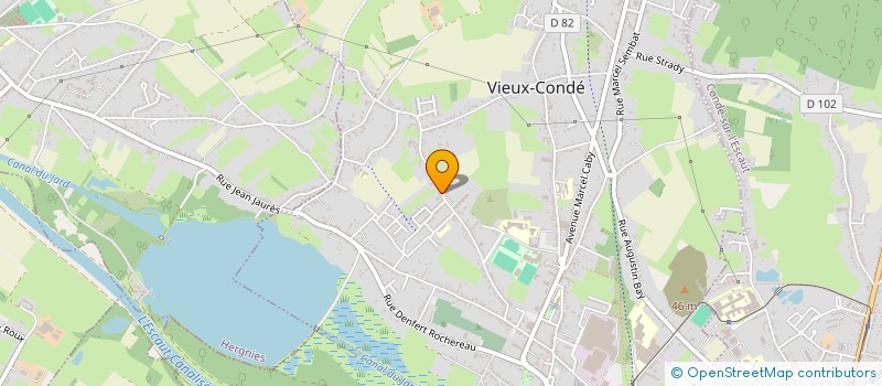 localisation de l'entreprise R.K INNOVATION  VIEUX-CONDE