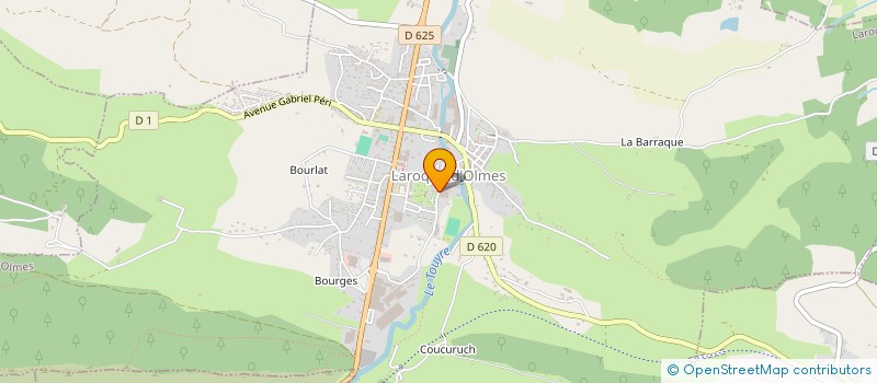 localisation de l'entreprise R.L.C. à LAROQUE-D'OLMES
