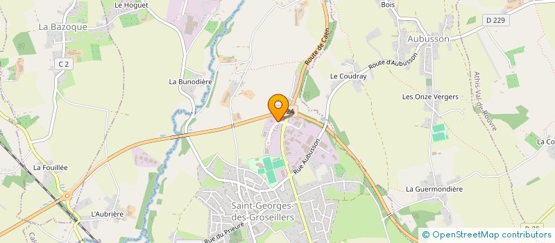 localisation de l'entreprise R.L CYCLES à SAINT-GEORGES-DES-GROSEILLERS