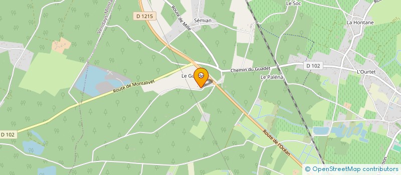 localisation de l'entreprise R&L D  QUEYRAC