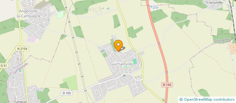 localisation de l'entreprise R.L. EUROPE  GUICHAINVILLE
