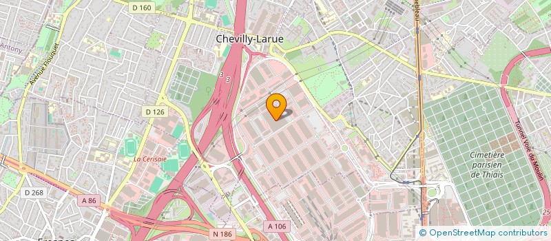 localisation de l'entreprise R L FLEURS  CHEVILLY-LARUE