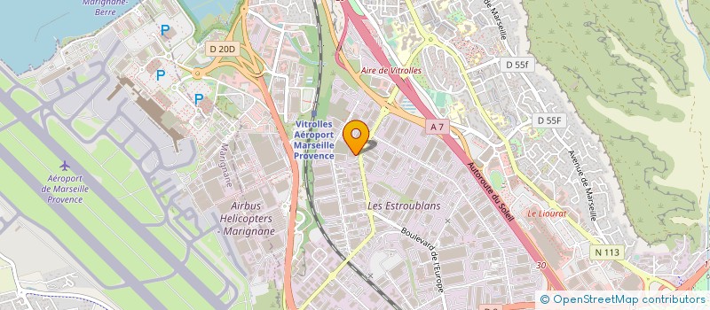 localisation de l'entreprise R.L.FRANCE à VITROLLES