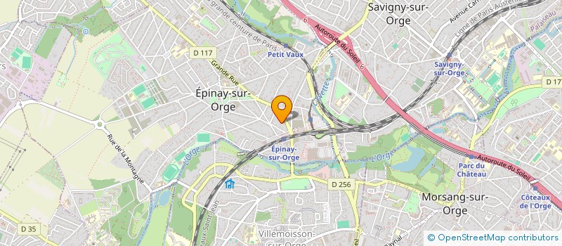 localisation de l'entreprise R & L IMMO  EPINAY-SUR-ORGE