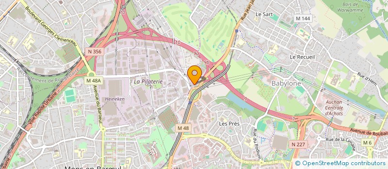 localisation de l'entreprise R.L.J.S.S à LILLE