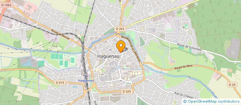 localisation de l'entreprise R.L. MONTAGEN  HAGUENAU