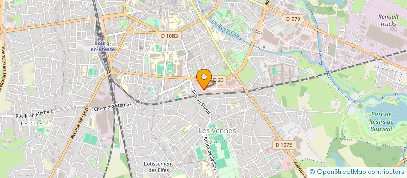 localisation de l'entreprise R.L.P INVESTISSEMENTS à BOURG-EN-BRESSE