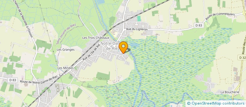 localisation de l'entreprise R L S  NOTRE-DAME-DE-RIEZ