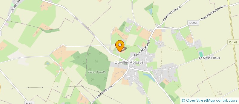 localisation de l'entreprise R L T  OUVILLE-L'ABBAYE