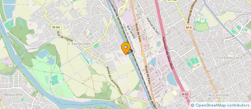 localisation de l'entreprise R L TRAVAUX  FENOUILLET