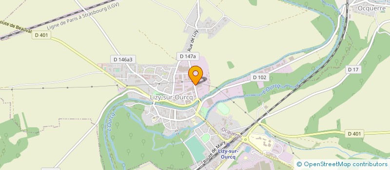 localisation de l'entreprise R. LELONG ET COMPAGNIE à LIZY-SUR-OURCQ