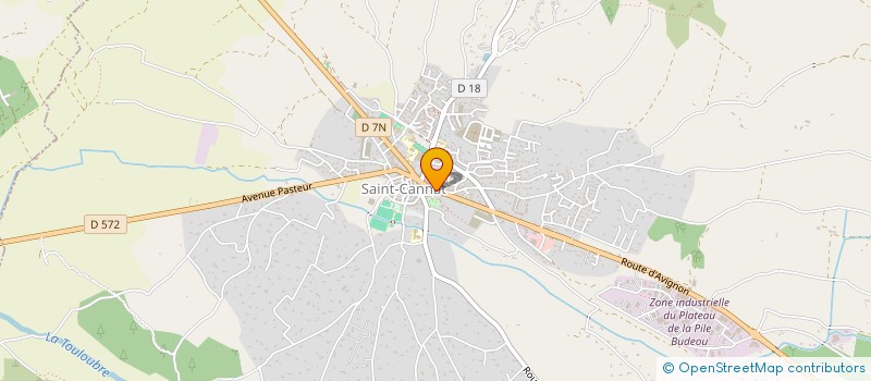 localisation de l'entreprise R.LESTIENNE  SAINT-CANNAT