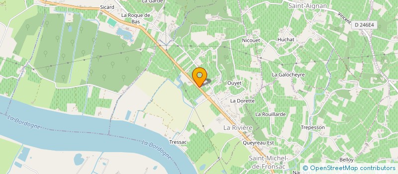 localisation de l'entreprise R LOC  LA RIVIERE