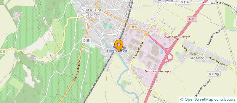 localisation de l'entreprise R.M.2.I. à NUITS-SAINT-GEORGES