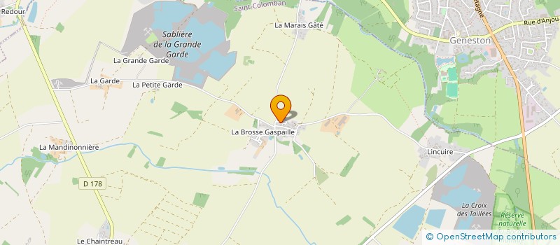 localisation de l'entreprise R.M 2013  SAINT-COLOMBAN