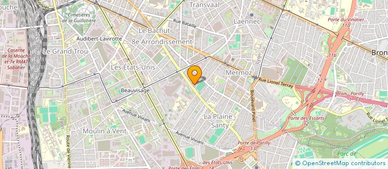 localisation de l'entreprise R.M.A IMMO  LYON