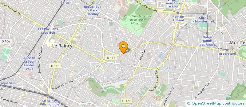 localisation de l'entreprise R.M.C à CLICHY-SOUS-BOIS