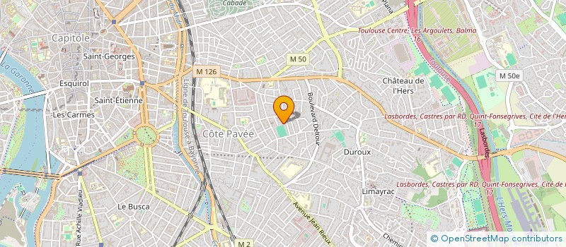 localisation de l'entreprise R.M CONSULTANCY à TOULOUSE