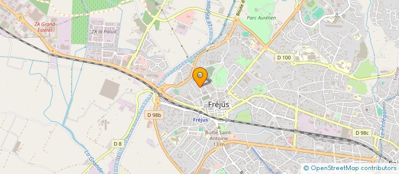 localisation de l'entreprise R.M-E.S. à FREJUS