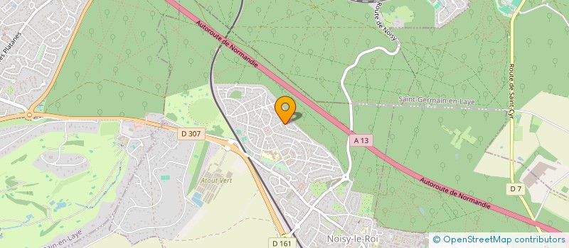 localisation de l'entreprise R M F à NOISY-LE-ROI