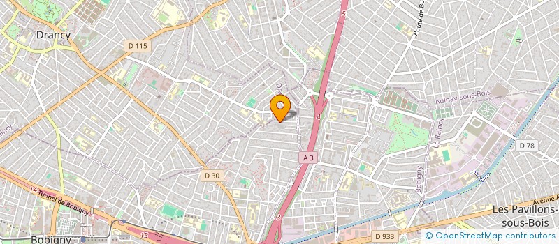 localisation de l'entreprise R M F A  BOBIGNY