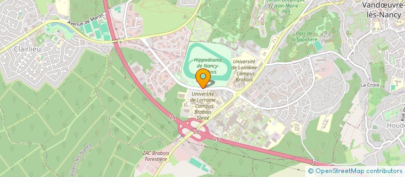 localisation de l'entreprise R M G  VANDUVRE-LES-NANCY