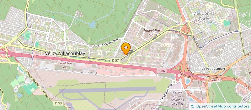 localisation de l'entreprise R & M IMMO  VELIZY-VILLACOUBLAY