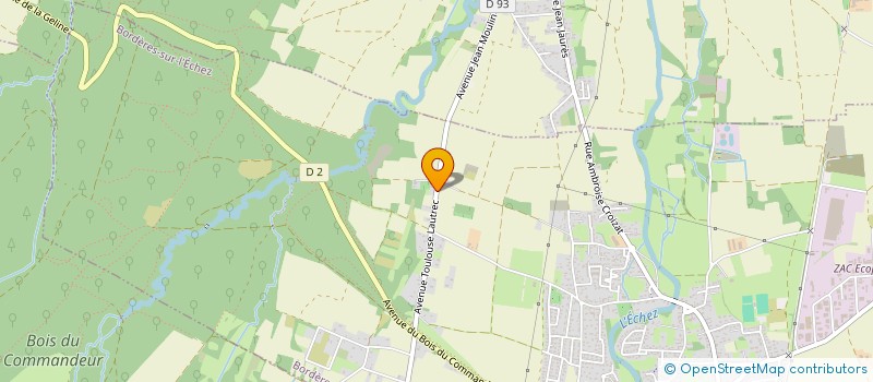 localisation de l'entreprise R&M IMMO  BORDERES-SUR-L'ECHEZ