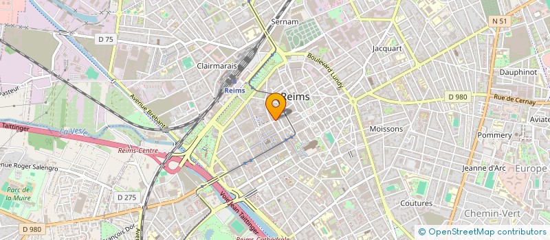 localisation de l'entreprise R.M INVEST à LILLE