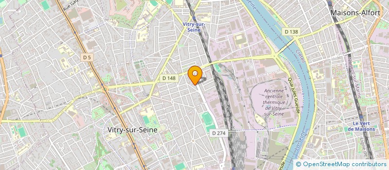 localisation de l'entreprise R.M LOCATION VITRY à VITRY-SUR-SEINE