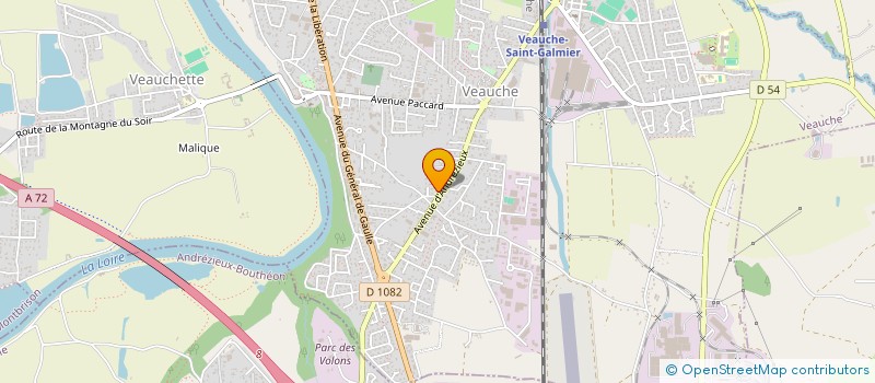 localisation de l'entreprise R&M MOTORS  SAINT-ETIENNE