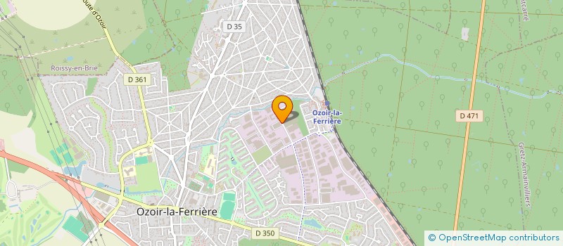 localisation de l'entreprise R M P I à OZOIR-LA-FERRIERE