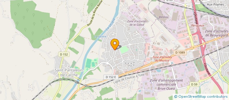 localisation de l'entreprise R&M PRESTA  SAINT-PANTALEON-DE-LARCHE