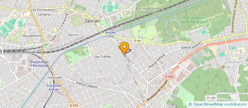 localisation de l'entreprise R.M. PROTECTION à SEVRAN