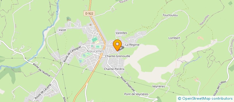 localisation de l'entreprise R.M.R INVEST à NAUCELLES