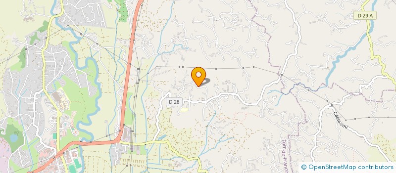 localisation de l'entreprise R M R  SAS  LE LAMENTIN