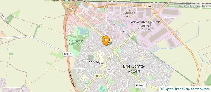 localisation de l'entreprise R&M SERRURERIE à BRIE-COMTE-ROBERT