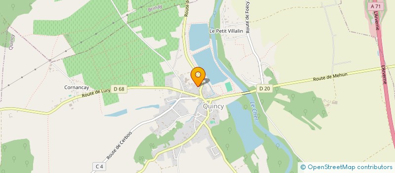 localisation de l'entreprise R M T  MEREAU