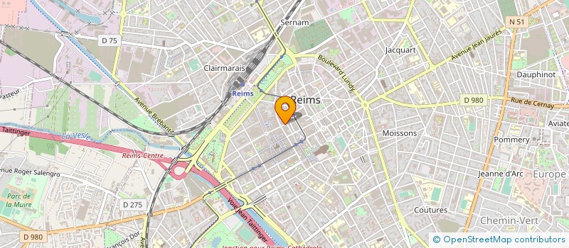localisation de l'entreprise R.M.T.H.D à LILLE