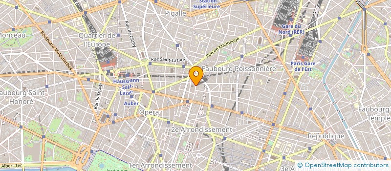 localisation de l'entreprise R MALBRANCHE S A R L à PARIS