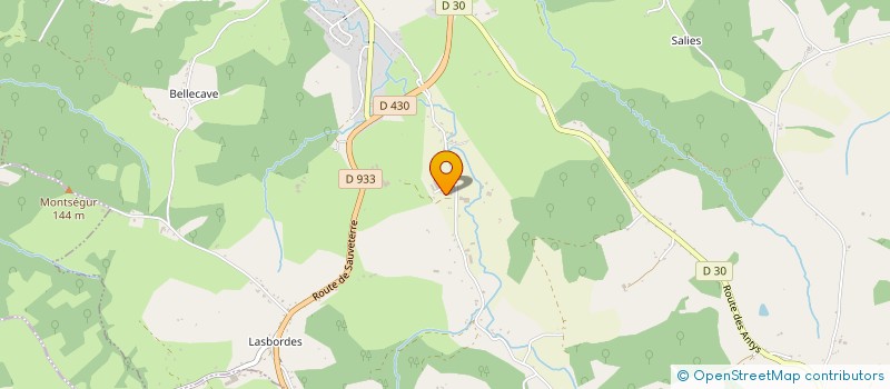 localisation de l'entreprise R.MARVEL  SALIES-DE-BEARN