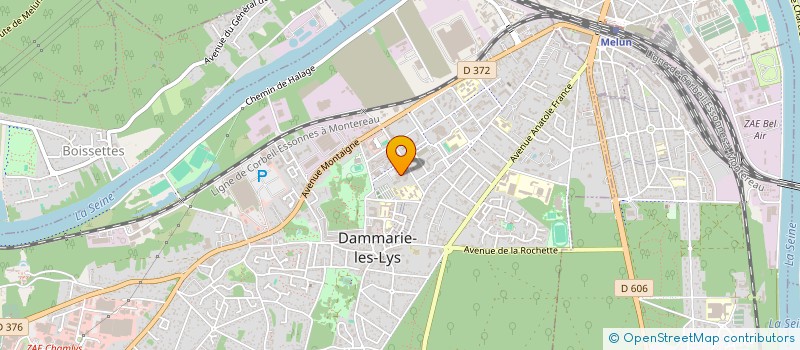 localisation de l'entreprise R-MAS à DAMMARIE-LES-LYS