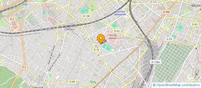 localisation de l'entreprise R MECA PRESTATION  CHATILLON