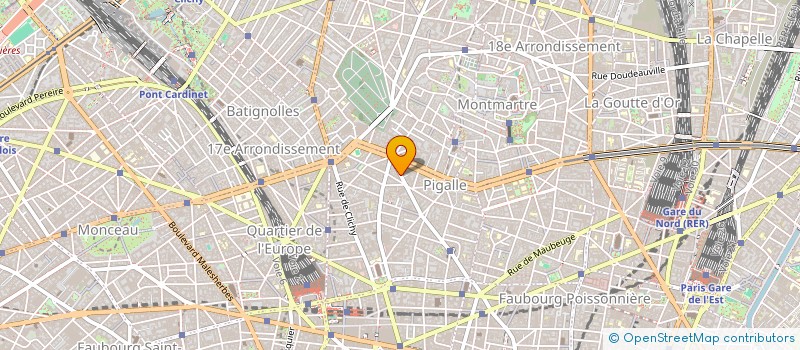 localisation de l'entreprise R MERCEDES à PARIS