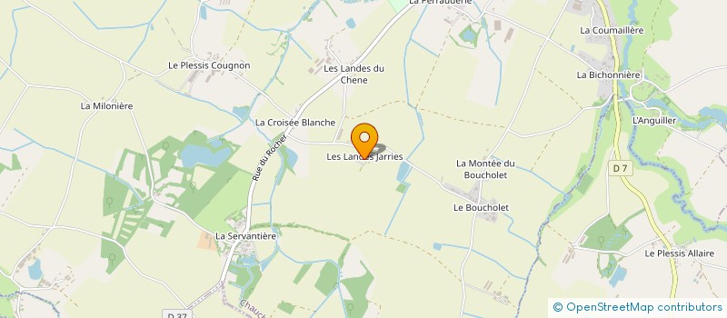 localisation de l'entreprise R MICHON  CHAUCHE