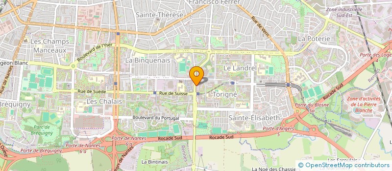 localisation de l'entreprise R'MIN SERVICES à RENNES