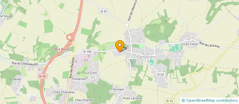 localisation de l'entreprise R-MOBILE à CHAMPNIERS