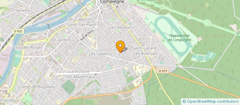 localisation de l'entreprise R.MOTY CONSEIL à COMPIEGNE