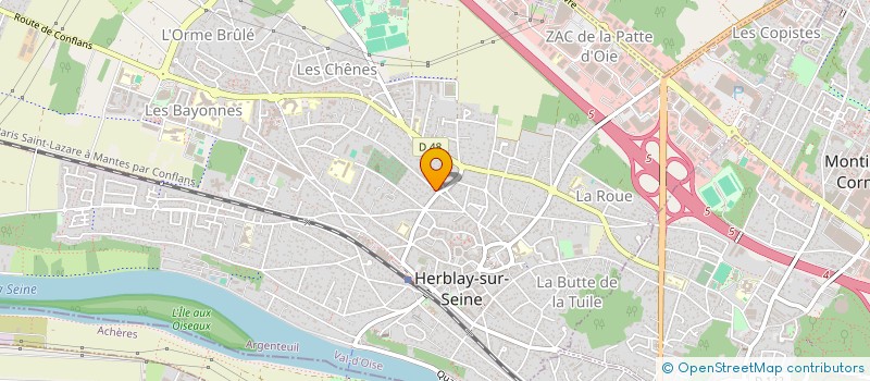 localisation de l'entreprise R MSEMEN à PIERRELAYE