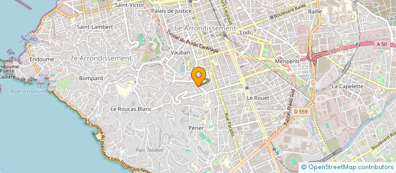 localisation de l'entreprise R N B à MARSEILLE